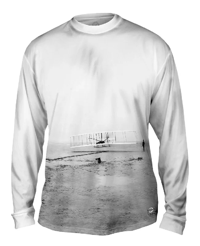 Lounge Long Sleeve-American Icons Kitty Hawk Wright Brothers