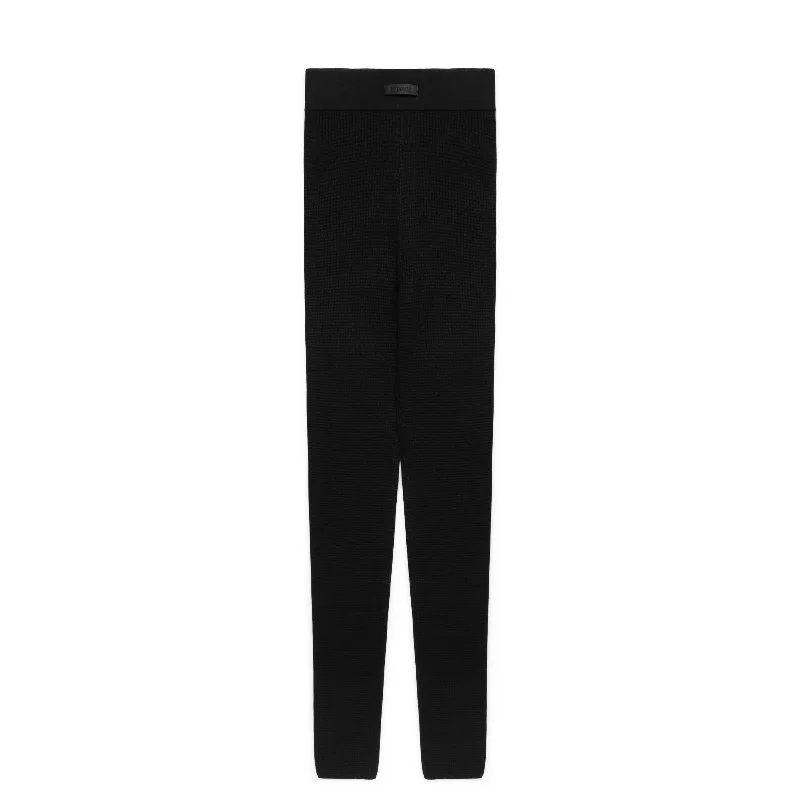 Two Tone Pants-WOMEN'S WAFFLE LEGGING