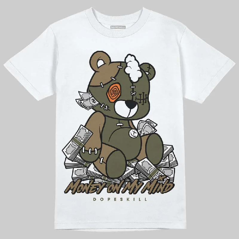 All Season T-Shirt-Samba OG Focus Olive DopeSkill T-Shirt MOMM Bear Graphic