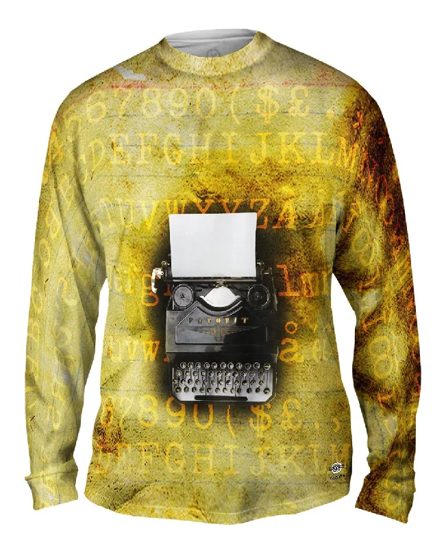 Urban Style Long Sleeve-Typewriter Fest