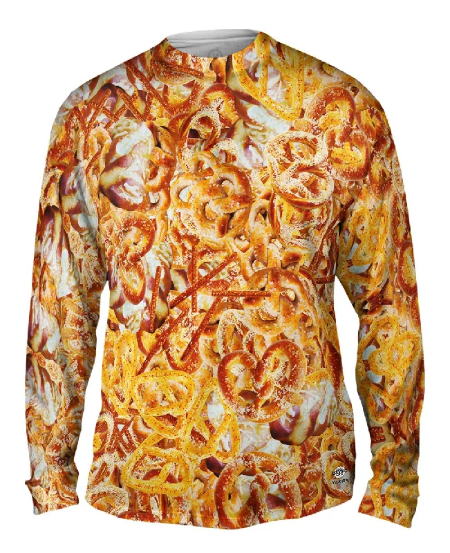 Relaxed Fit Long Sleeve-Pretzels Jumbo