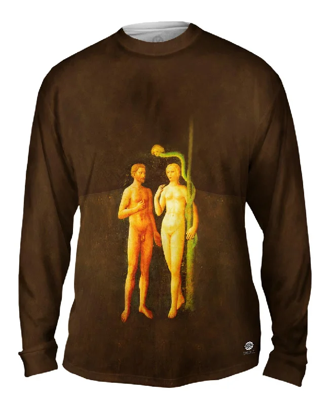 Grunge Long Sleeve-Masolino da Panicale - "Adam and Eve" (1425)