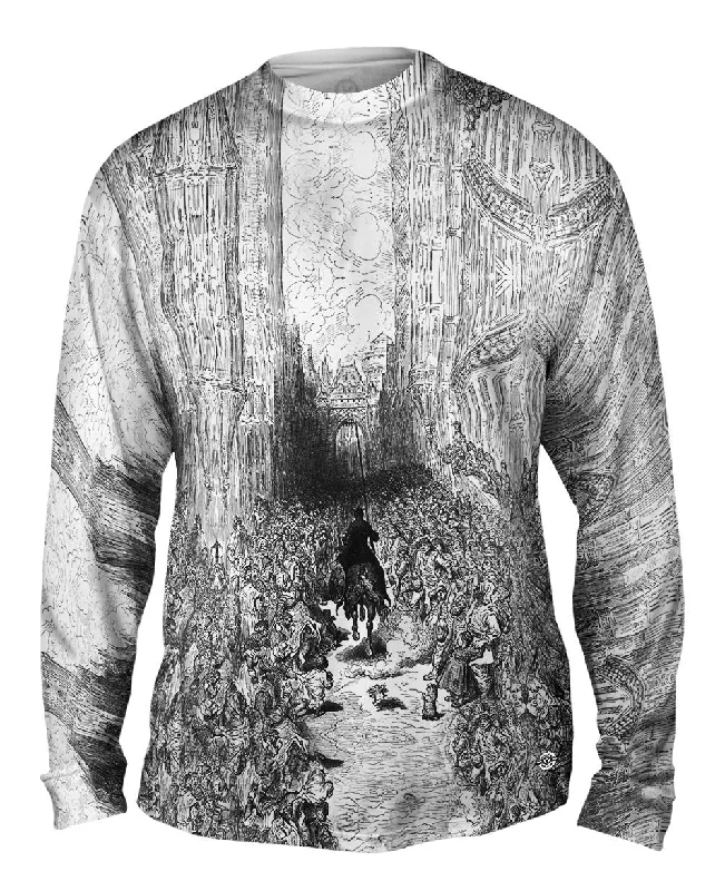 Cartoon Long Sleeve-Gustave Dore - "Orlando Furioso"