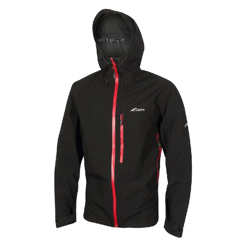 Urban Style Jacket-Mens Lightweight Waterproof Jacket Black