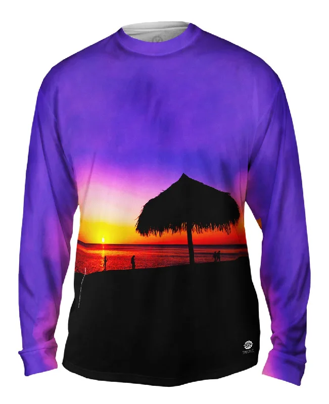 Travel Long Sleeve-Sweet Sunset Glow