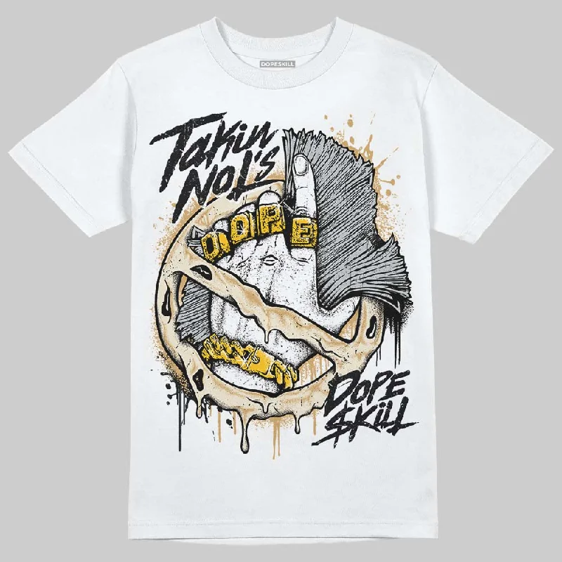 Outdoor T-Shirt-Reverse Metallic 5s DopeSkill T-Shirt Takin No L's Graphic