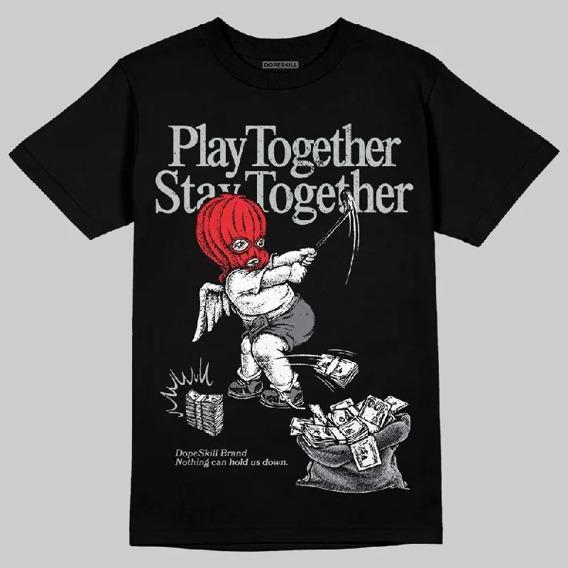 Cycling T-Shirt-Fear 4s DopeSkill T-Shirt Play together, Stay together Graphic