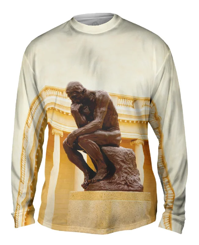 Sporty Long Sleeve-Auguste Rodin - "The Thinker" (1903)