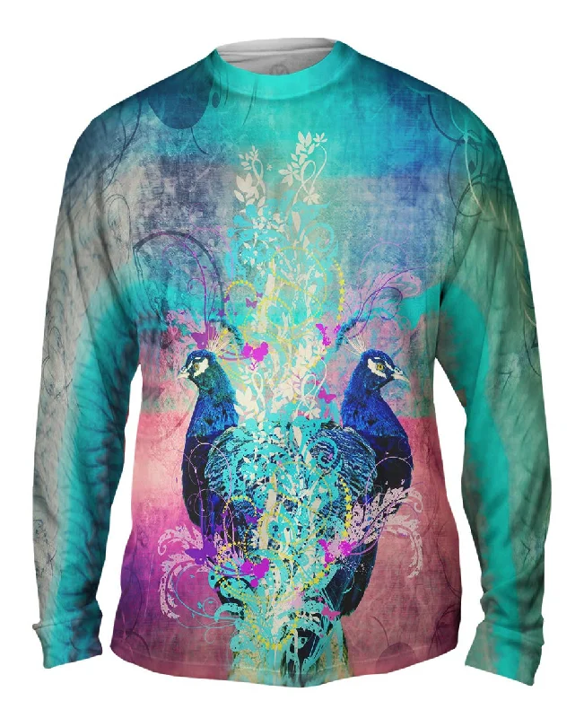 Spring Long Sleeve-Double Peacock