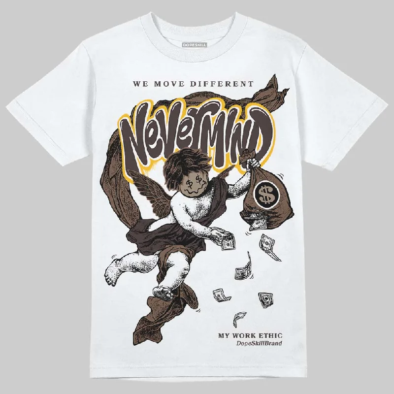 Skull T-Shirt-Baroque Brown 12s DopeSkill T-Shirt Nevermind Graphic