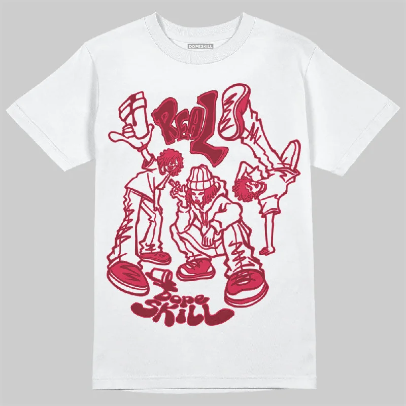 Essential T-Shirt-Samba OG Collegiate Burgundy DopeSkill T-Shirt Real Y2K Players Graphic