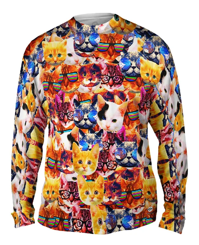 Stylish Long Sleeve-Smart Cat No Play