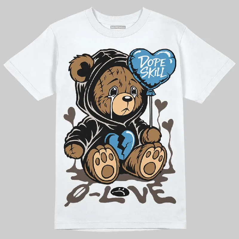 Luxury T-Shirt-Samba OG White Black Clear Granite DopeSkill T-Shirt Broken Bear Graphic