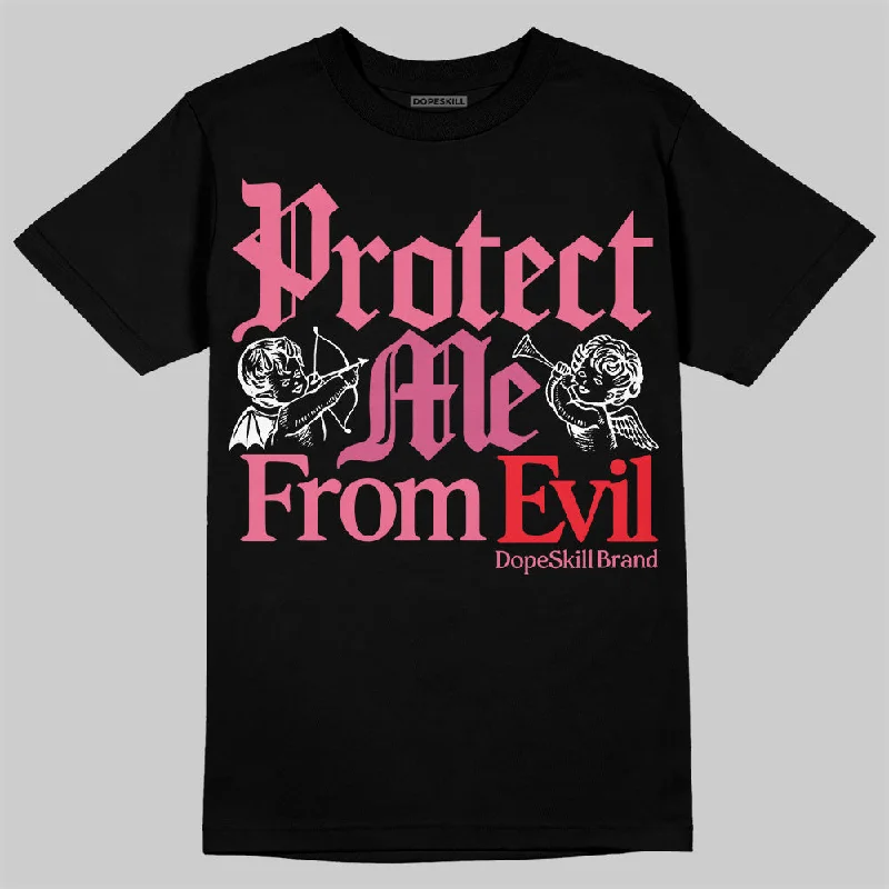 Monochrome T-Shirt-S - Serendipity Pro-X1 W DopeSkill T-Shirt Protect Me From Evil Graphic