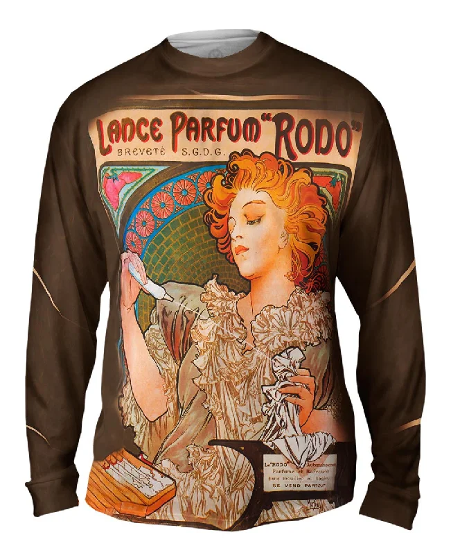 Punk Long Sleeve-Alphonse Mucha - "Lance Parfum Rodo" (1896)