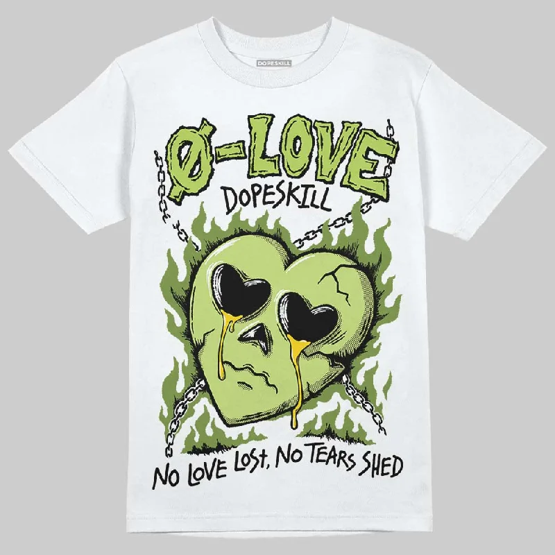 Classic Crew Neck T-Shirt-SB Dunks Fruity Pack - Green Apple DopeSkill T-Shirt Crying Heart Graphic