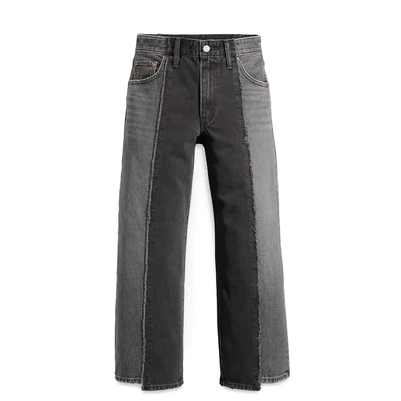 Sweatpants-WOMEN'S BAGGY DAD RECRAFTED JEANS