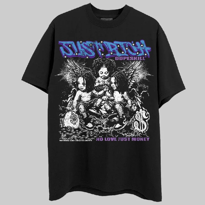 Modern Fit T-Shirt-PURPLE Collection DopeSkill T-Shirt Just Rich Graphic