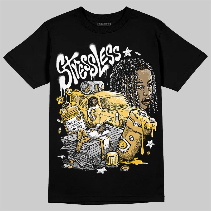 Striped T-Shirt-Phantom 12s DopeSkill T-Shirt Stressless Graphic