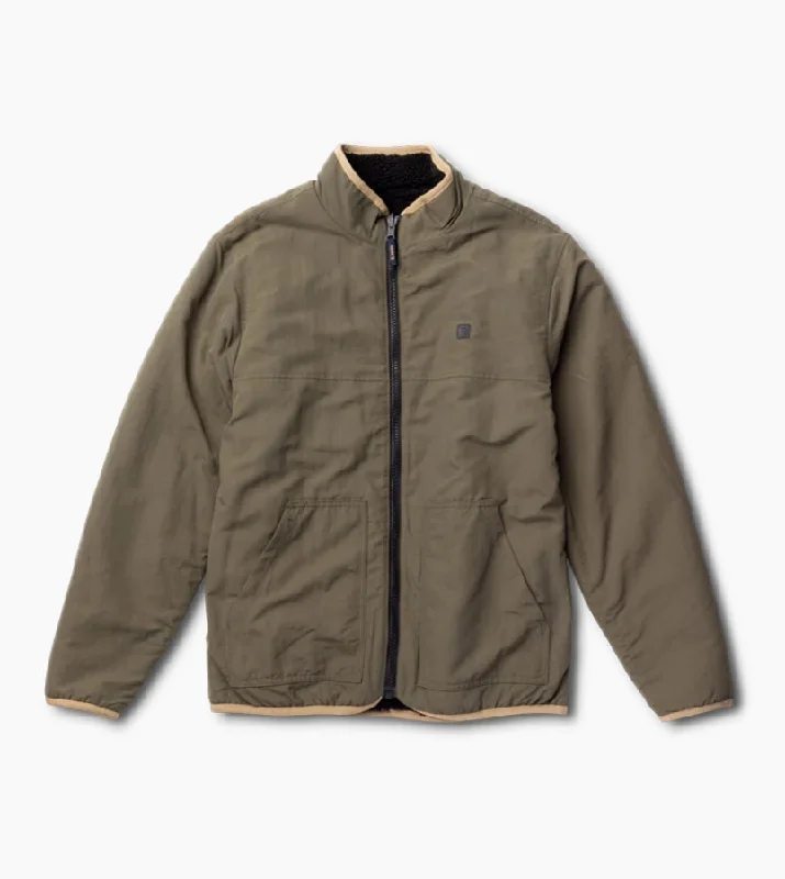 Zip Up Jacket-Switchback Reversible Jacket