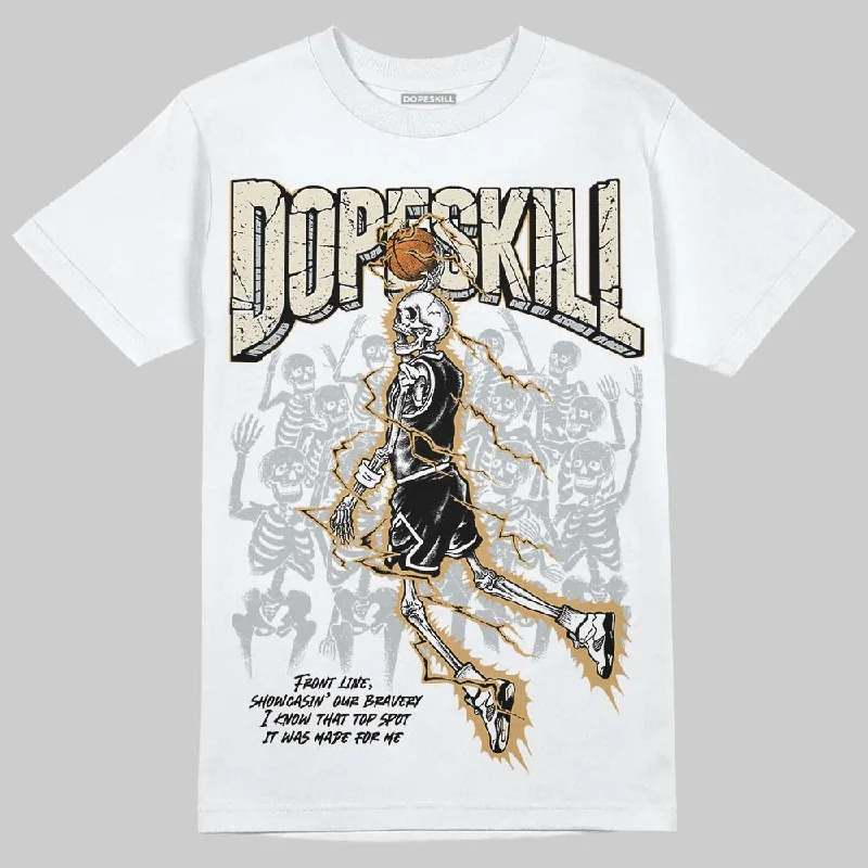 Meme T-Shirt-Reverse Metallic 5s DopeSkill T-Shirt Thunder Dunk Graphic