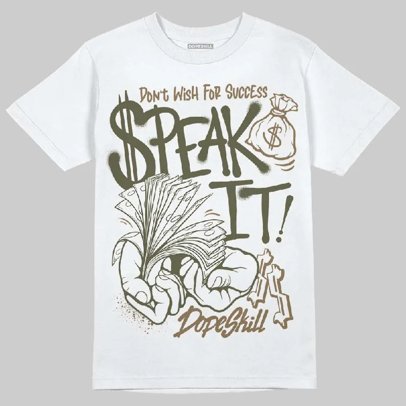 Funny T-Shirt-Samba OG Focus Olive DopeSkill T-Shirt Speak It Graphic