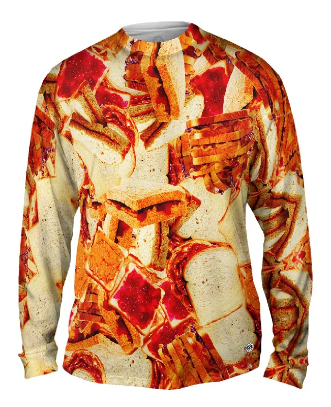 Military Long Sleeve-Peanut Butter Jelly Lunch