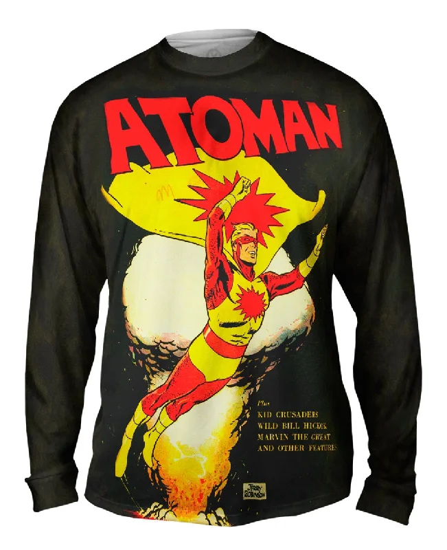 Gym Long Sleeve-Atoman Comic Retro