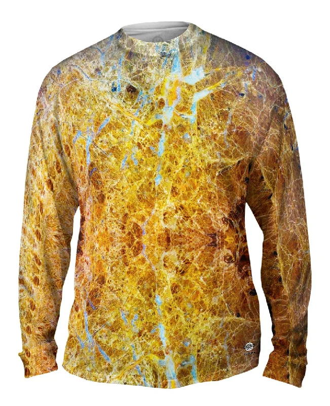 Exclusive Long Sleeve-Golden Rock Marble