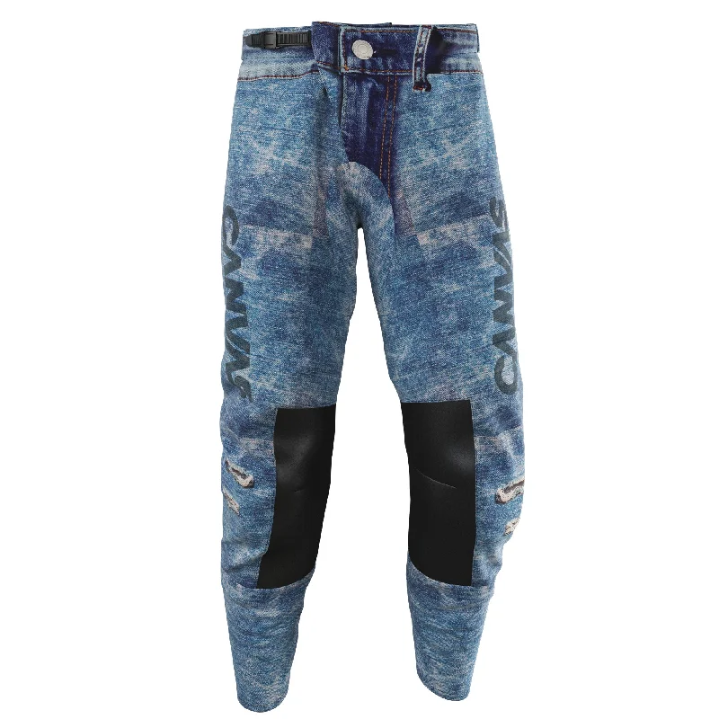 Bootcut Pants-Blue Jeans Custom MX  Pants - Youth