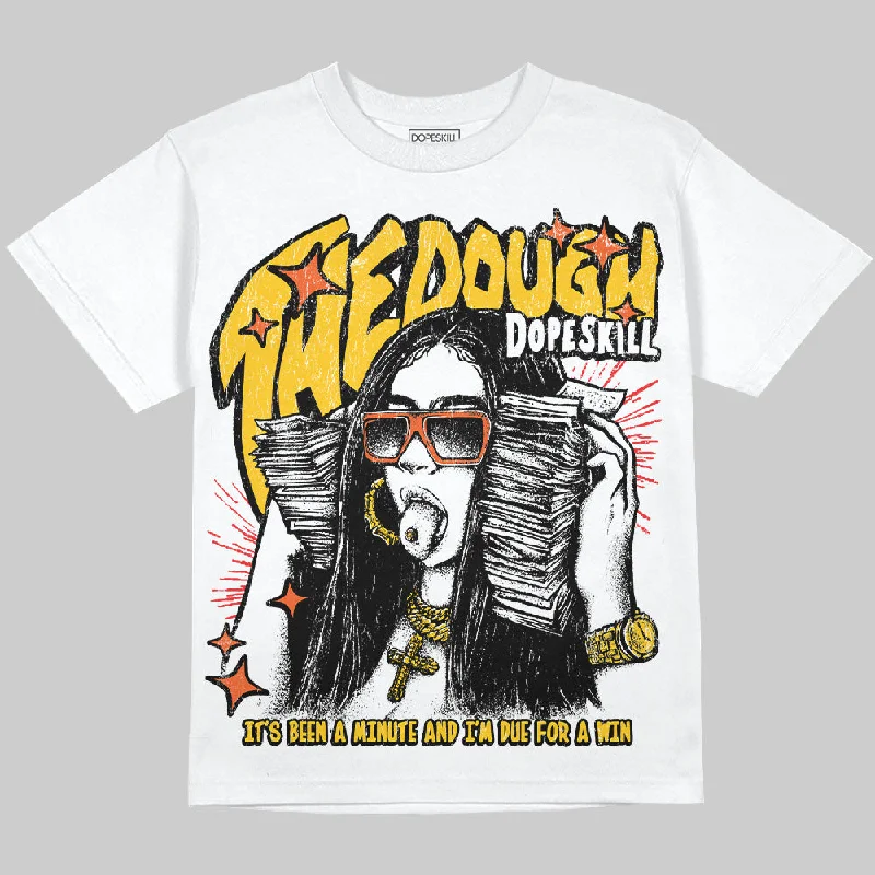 Hiking T-Shirt-Yellow Collection DopeSkill Oversize Print T-Shirt The Dough Graphic