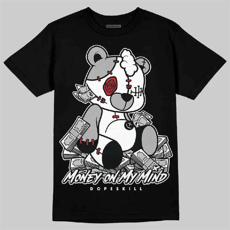 Custom Print T-Shirt-Bred Velvet 11s DopeSkill T-Shirt MOMM Bear Graphic