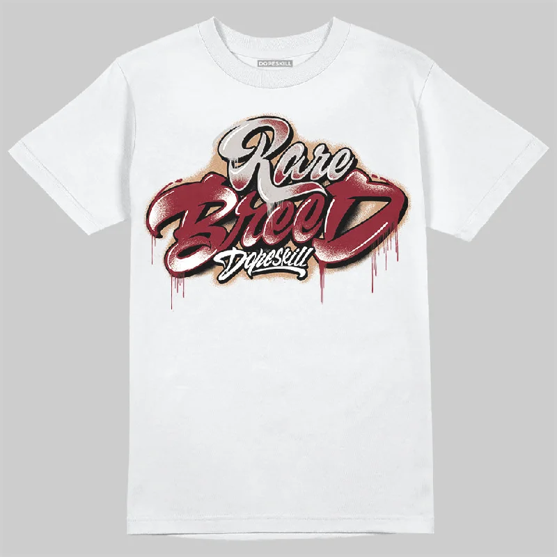 Stretch T-Shirt-Samba OG Collegiate Burgundy DopeSkill T-Shirt Rare Breed Type Graphic