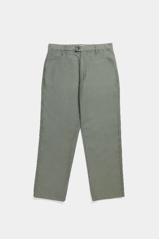 Track Pants-Super Sateen Pant - Olive