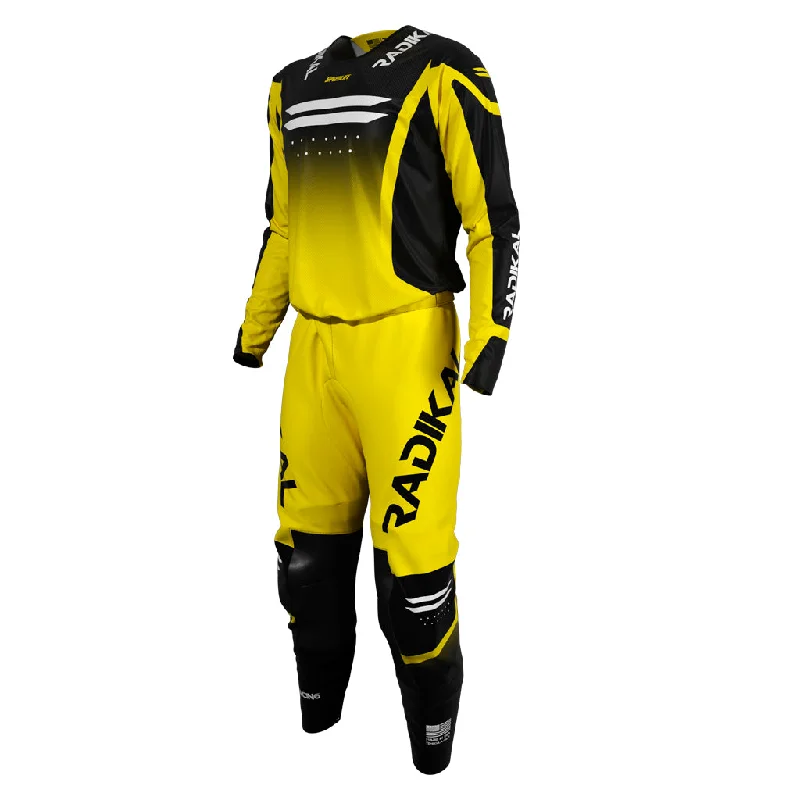 Sports Pants-Radikal MX FACTORY YELLOW Pants