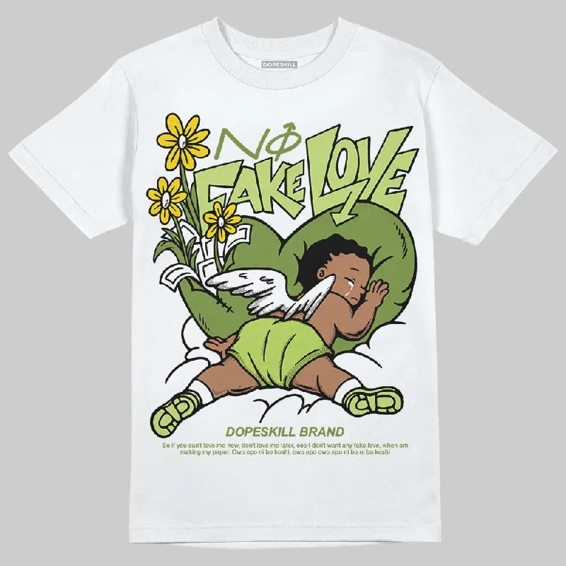 Cartoon T-Shirt-SB Dunks Fruity Pack - Green Apple DopeSkill T-Shirt No Fake Love Graphic