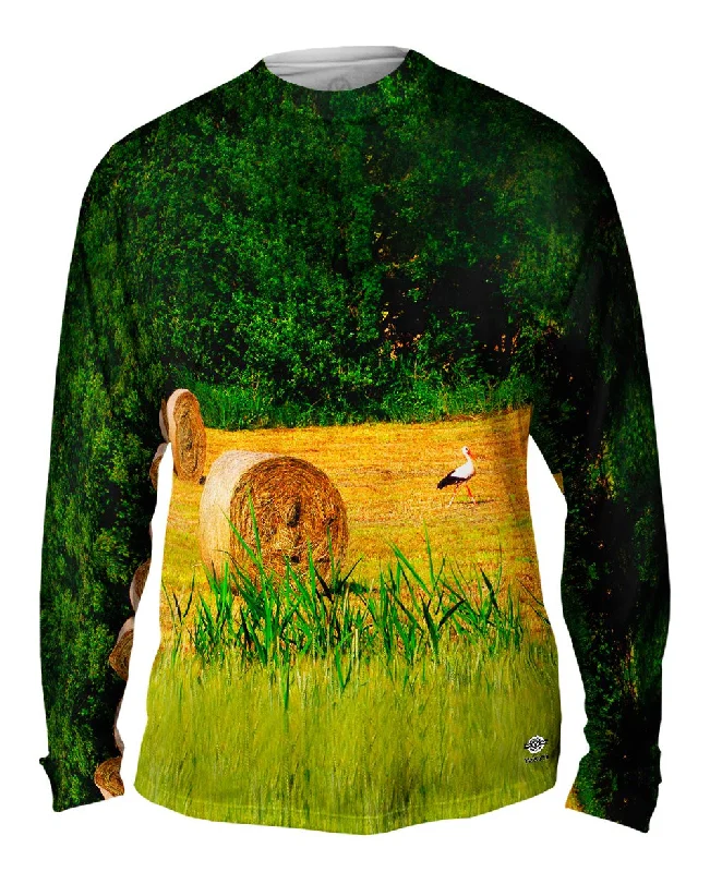 Oversized Long Sleeve-Fields Of Grass