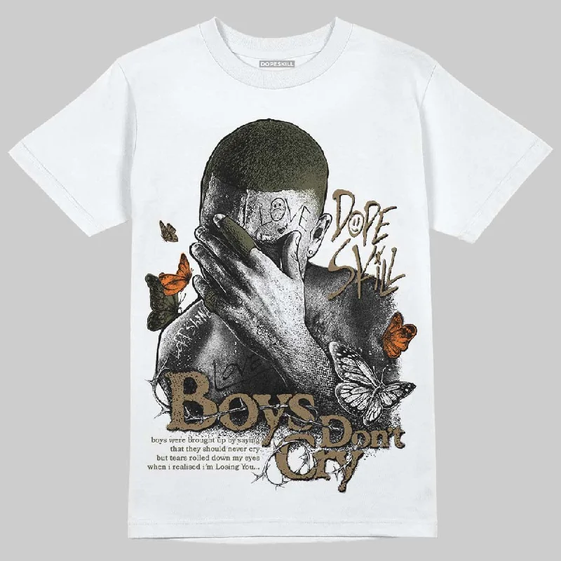 Retro T-Shirt-Samba OG Focus Olive DopeSkill T-Shirt Boys Don't Cry Graphic