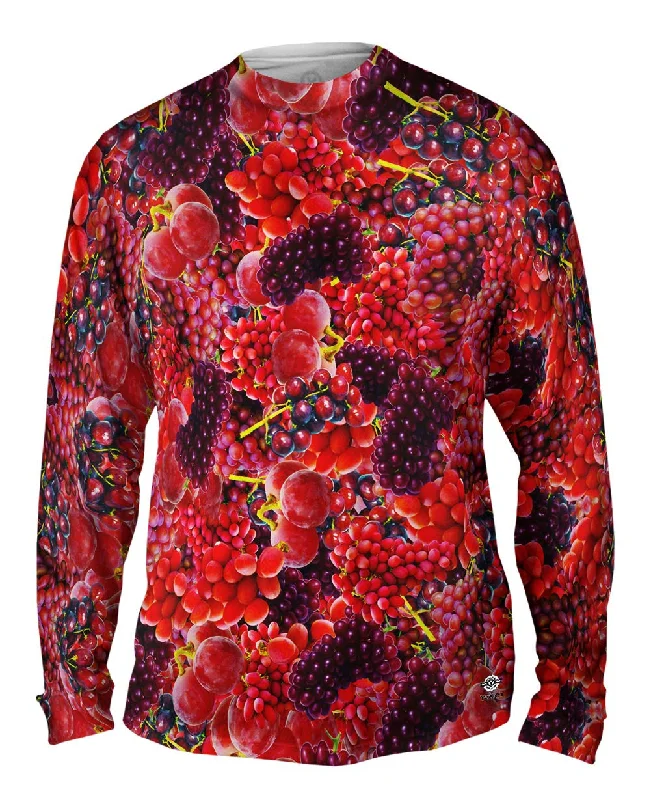 Classic Long Sleeve-Red Grapes Jumbo