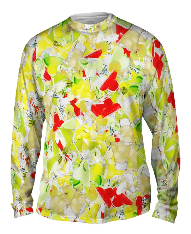 Signature Long Sleeve-Margarita Sunset Time Jumbo