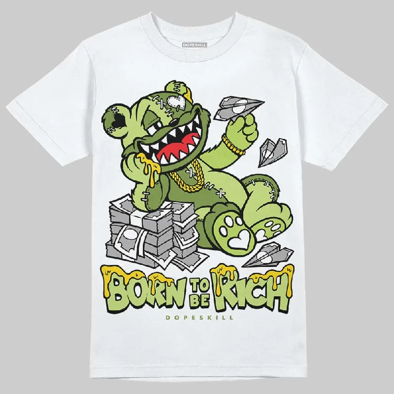 Cool T-Shirt-SB Dunks Fruity Pack - Green Apple DopeSkill T-Shirt Born To Be Rich Graphic