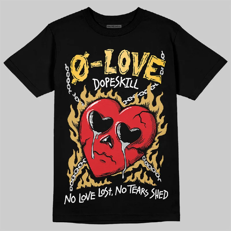 Summer T-Shirt-Phantom 12s DopeSkill T-Shirt Crying Heart Graphic