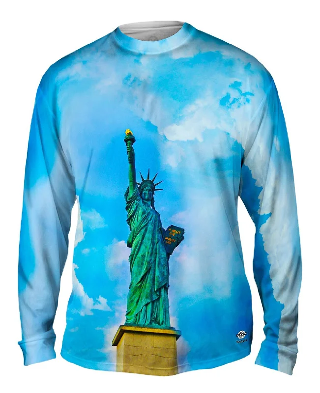 Designer Long Sleeve-Statue Of Liberty Pride