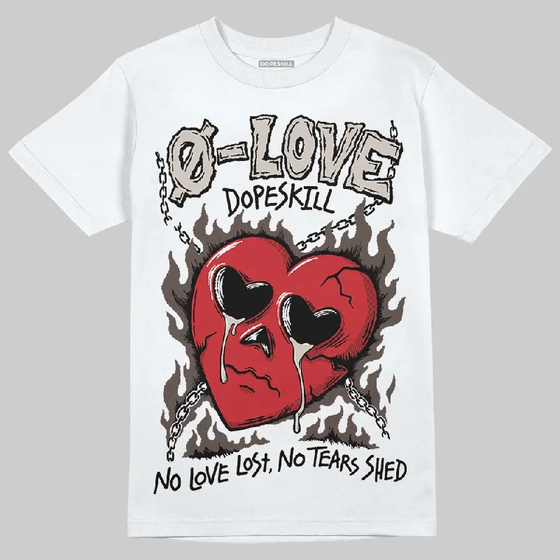 Comfortable T-Shirt-Samba OG White Better Scarlet DopeSkill T-Shirt Crying Heart Graphic