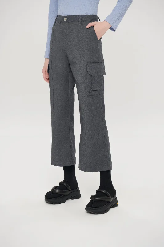 Formal Pants-Long Run Bell Cut Pants