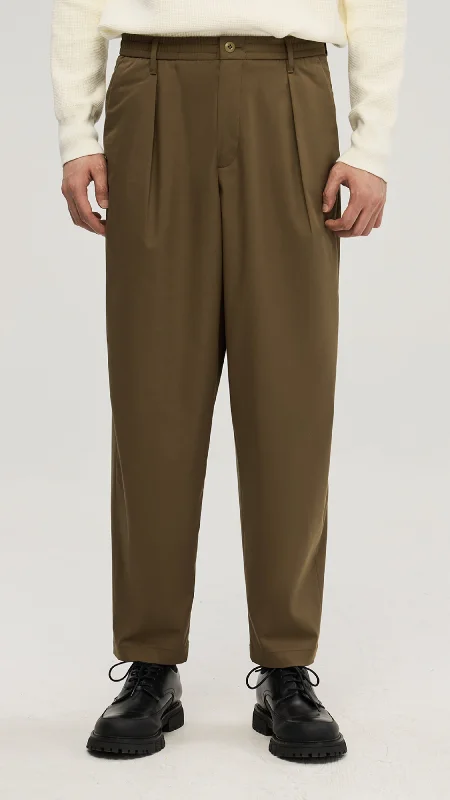 Casual Pants-Gabardine Crew Pants