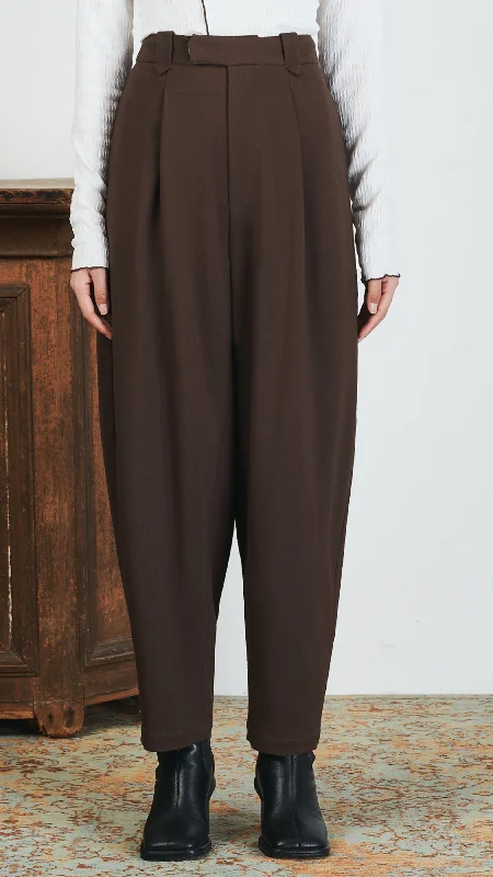 Sports Pants-Cocoon Shape Pants