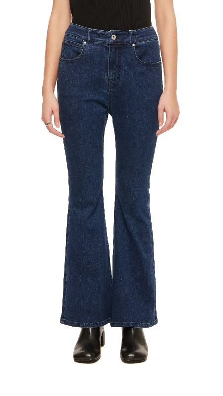 Sports Pants-Boot-Cut Jeans