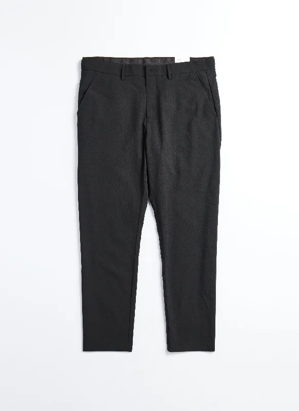 Retro Pants-ECO Seersuckers Solotex Ankle Length Tapered Slim (P-07)