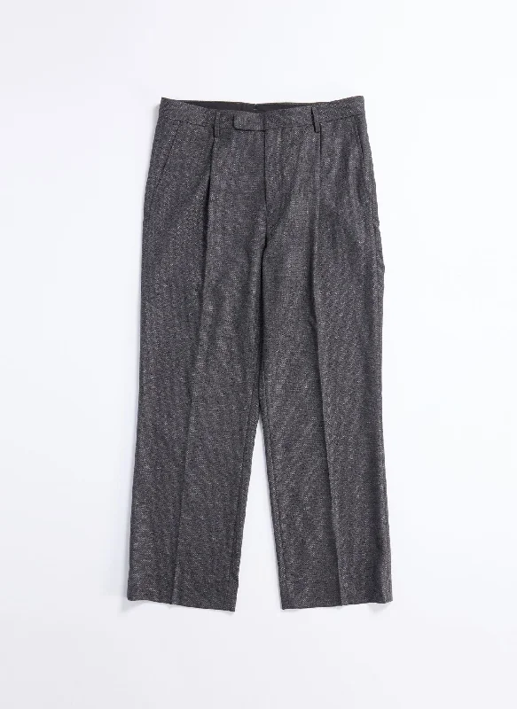 Skate Pants-Marzotto Wool Suit Pants